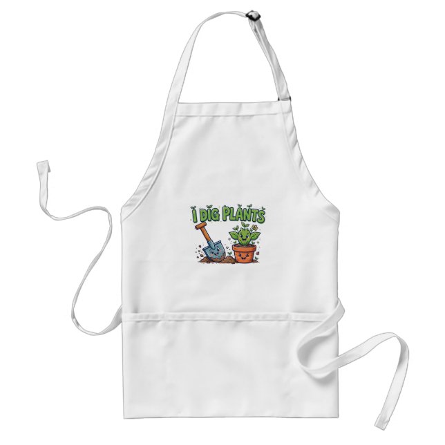 Tablier I Dig Plants (Devant)