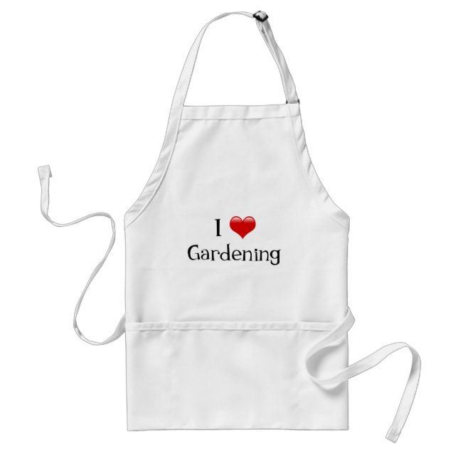 Tablier I Heart Gardening (Devant)