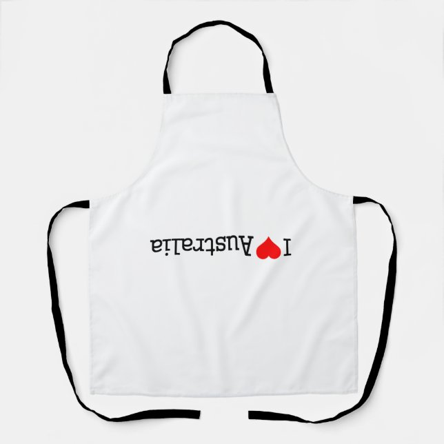 Tablier I Love Australia (Recto)