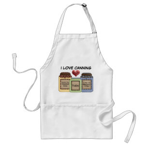 Tablier I Love Canning Apron