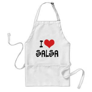 Tablier I Love Heart Salsa