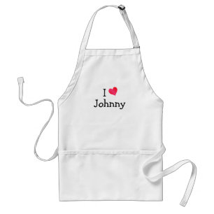 Tablier I Love Johnny
