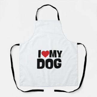 Tablier I Love My Dog – Camiseta Perros / Dog Lover Tee
