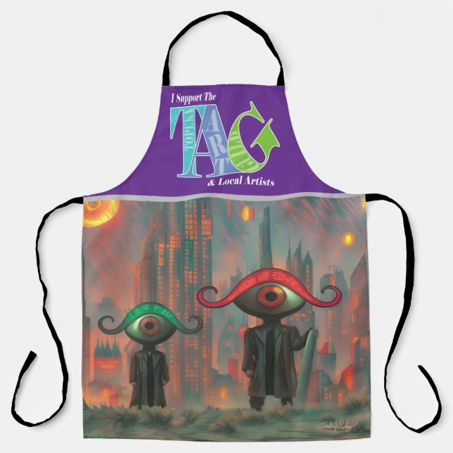 Tablier I support the Topeka Art Guild Design Apron (Recto)