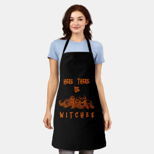 Tablier Ici Il Y A Des Sorcières Halloween