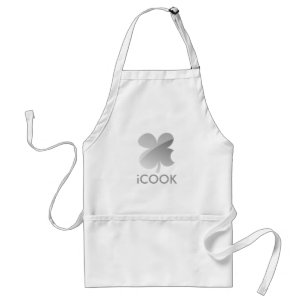 Tablier iCook Apron   Parodie du logo Mac