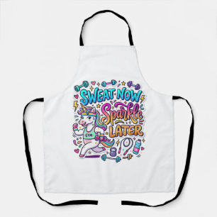 Tablier Idée Cadeau Licorne Sweat Maintenant Brille Plus T