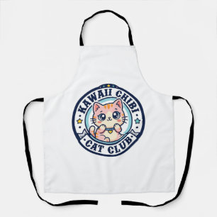 Tablier Idée de cadeau de maman chat chibi kawaii - Kawaii