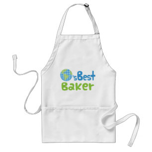 Tablier Idée de cadeau pour Baker (mondes meilleurs)