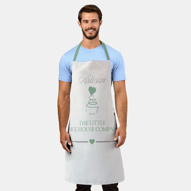 Tablier Identité de marque pour une boulangerie artisanale (Porté)