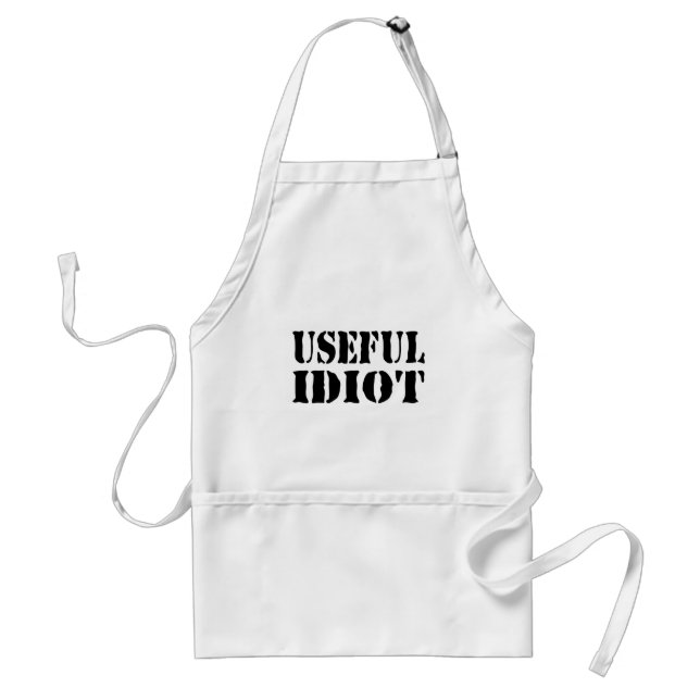 TABLIER IDIOT UTILE (Devant)
