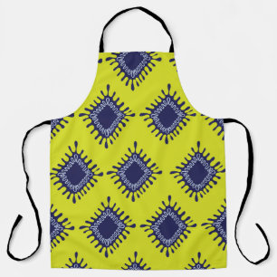 Tablier Ikat Tribal : Motif moderne et élégant.