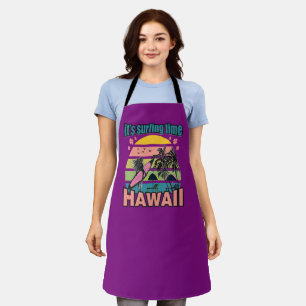 Tablier Il est temps de surfer - Hawaii