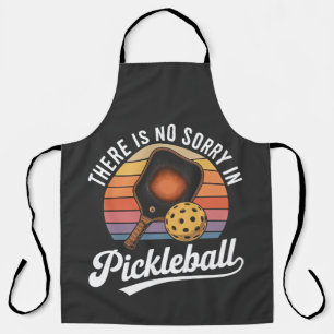 Tablier il n'y a pas de désolé en pickleball
