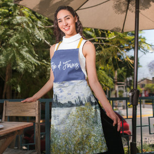 Tablier Île aux fleurs près de Vétheuil, Claude Monet