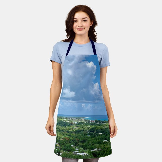 Tablier Îles Vierges américaines Sainte-Croix Sandy Point  (Porté)