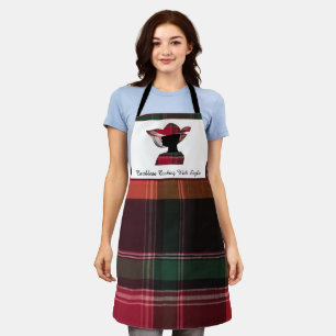 Tablier Îles Vierges Caraïbes Madras Élégante Dame