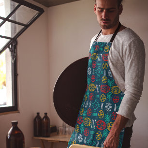 Tablier illustrateur scandinave