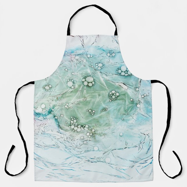 Tablier Illustration abstraite multicolore (Recto)