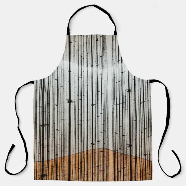 Tablier Illustration Brown et noire (Recto)