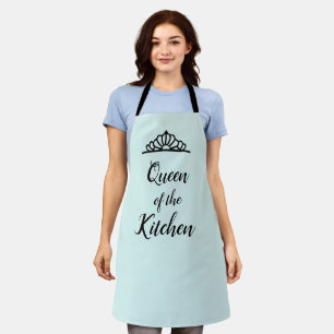 Tablier Illustration de la reine de la cuisine sur tout le