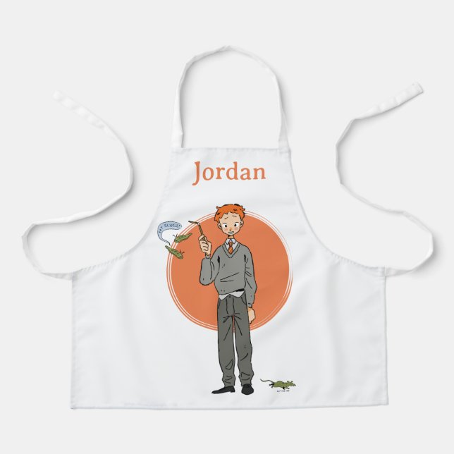 Tablier Illustration de Ron Weasley "Eat Slugs" (Recto)