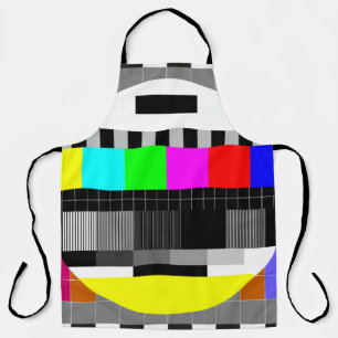 Tablier illustration de tv pas de signal de retour dans le