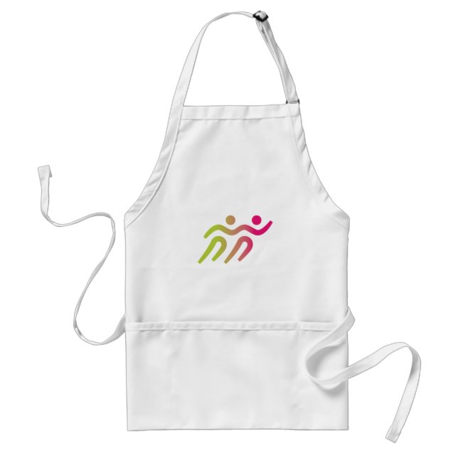 Tablier illustration du groupe de coureurs (Devant)