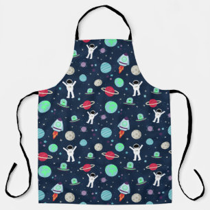 Tablier Illustration du Motif spatial