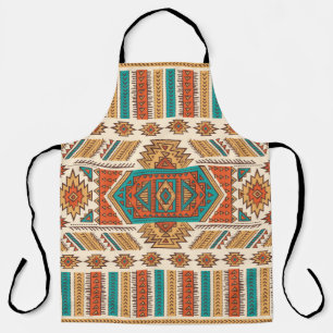Tablier Illustration ethnique vintage tribale