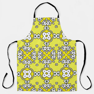 Tablier Illustration géométrique Abstraite. Motif. La fin