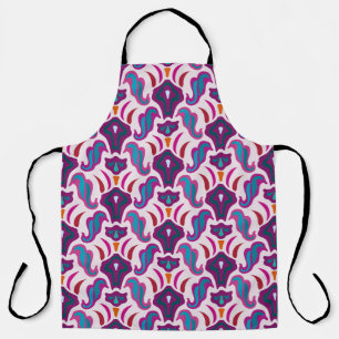 Tablier Illustration motif Art déco sans couture