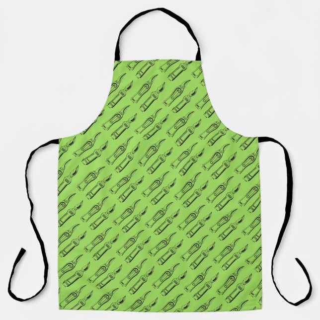 Tablier ILLUSTRATIONS vintages Outils de jardinage Pruners (Recto)