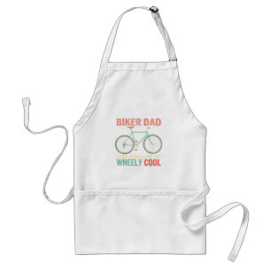 Tablier I'm Biker Papa Fathers Day Wheely Cooler bicycle B