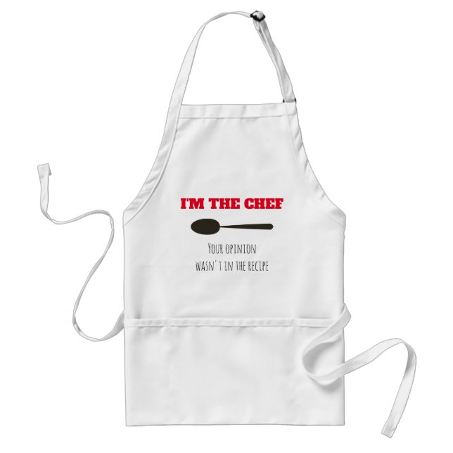 Tablier I'm the Chef apron (Devant)