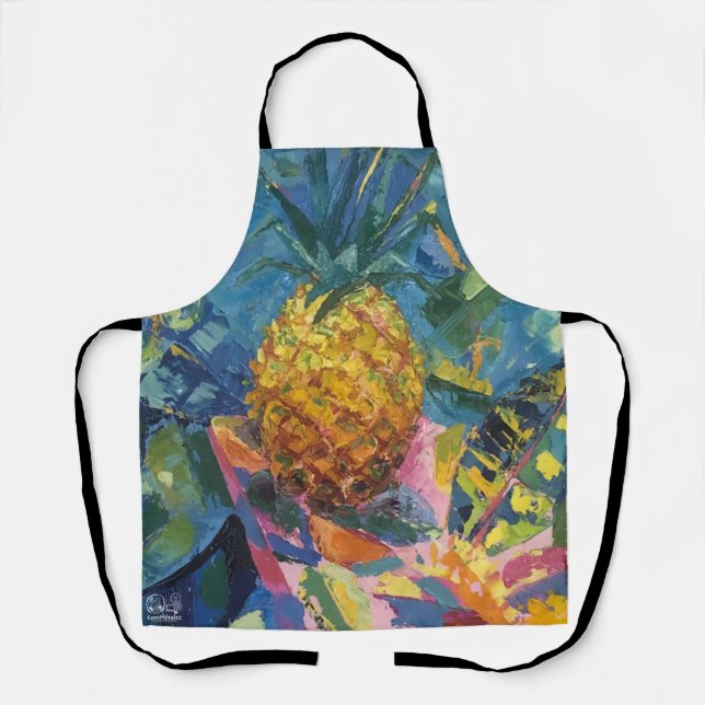 Tablier Imagen de mi obra Piña (Recto)