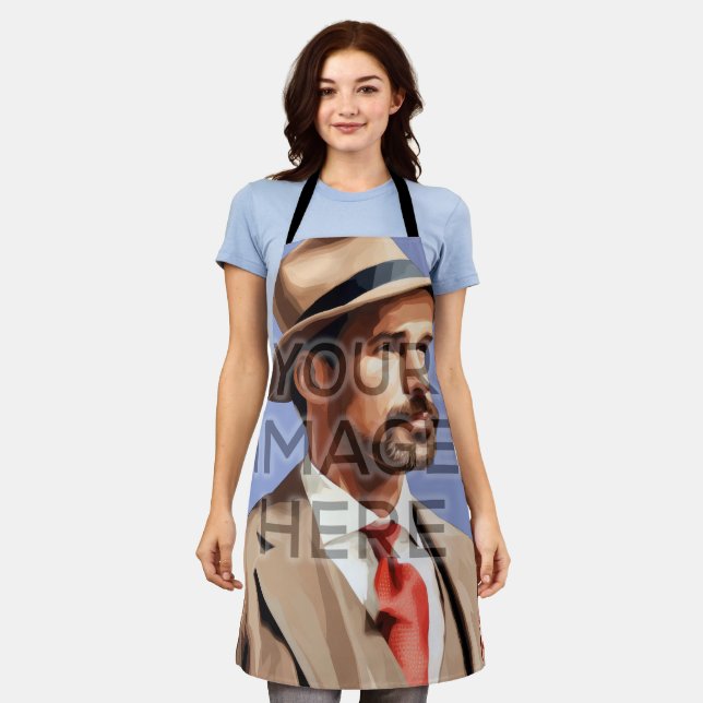 Tablier Images personnalisées du Carré d'aire de trafic (Porté)