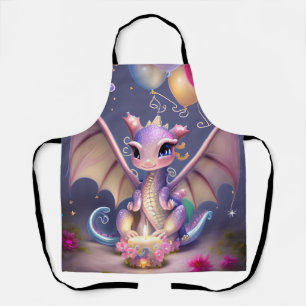 Tablier Imaginaire Cute Kawaii bébé dragon