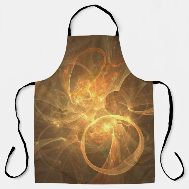 Tablier Imaginaire d'énergie de l'espace de flamme fractal (Recto)