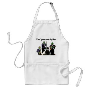 Tablier Imaginaire Jazz Blues Musiciens Musique Art Apron