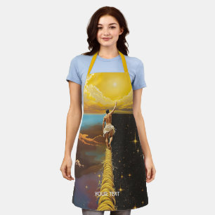 Tablier Imaginaire mignon homme corde espace