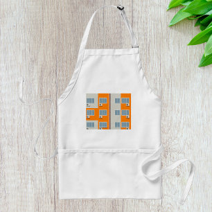 Tablier Immeuble moderne avec climatiseurs