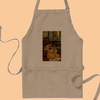 Tablier Impression d'art pour amateur de livres anciens |