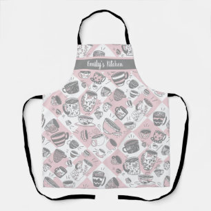 Tablier Impression de motif de thé sucré