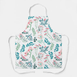 Tablier Impression florale moderne