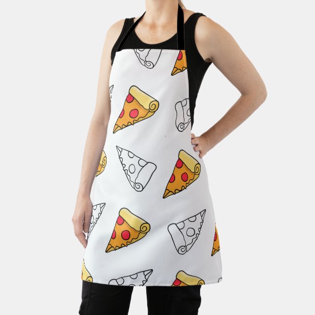 Tablier imprimé Pizza Simple à créer soi-même (Insitu)