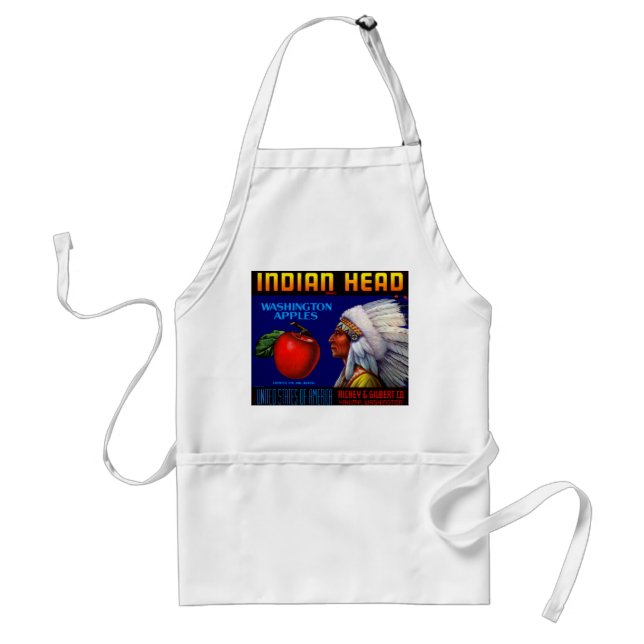 Tablier Indian Head Washington Apples (Devant)