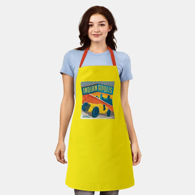 Tablier Indianapolis, Indiana | Vintage Racer (Porté)