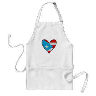 Tablier Indicateur Porto Rico   Boricua Heart, Porto-Rico
