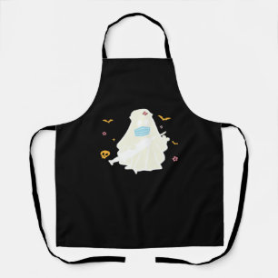 Tablier Infirmière éffrayante Praticien Cute Halloween Sur